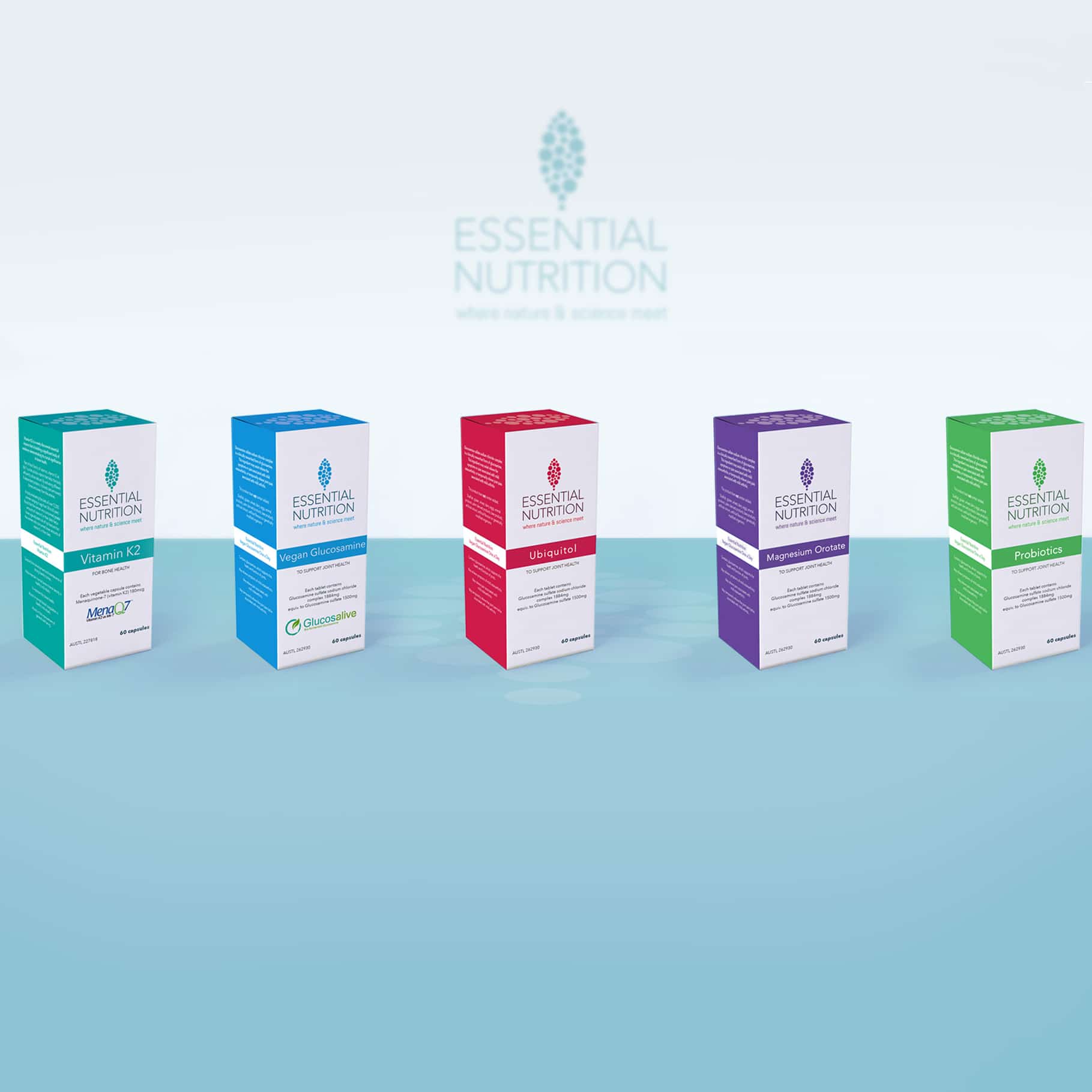 Essential Nutrition – Logo and Packaging