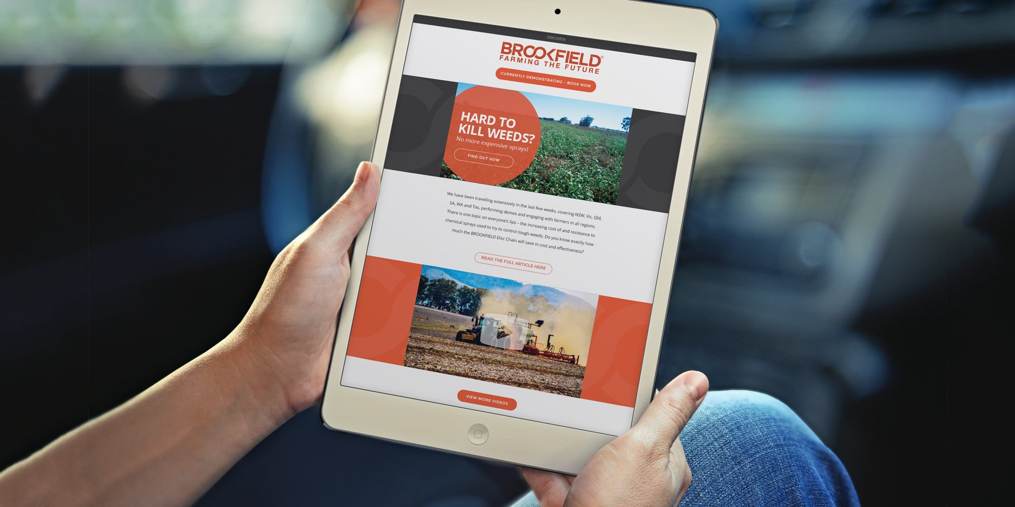 Brookfield EDM Campaign Soapbox Graphic Design Studio Sydney