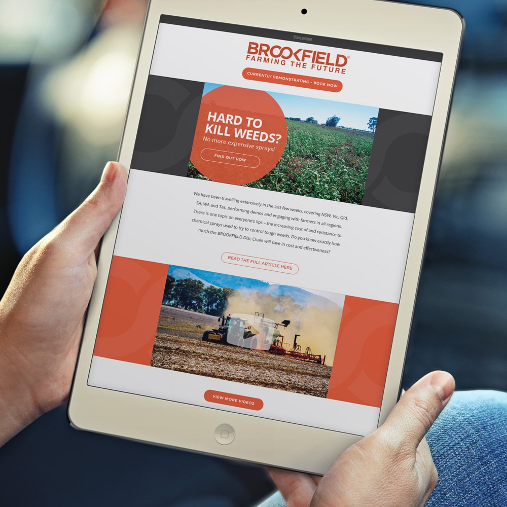 Brookfield EDM Campaign Soapbox Graphic Design Studio Sydney